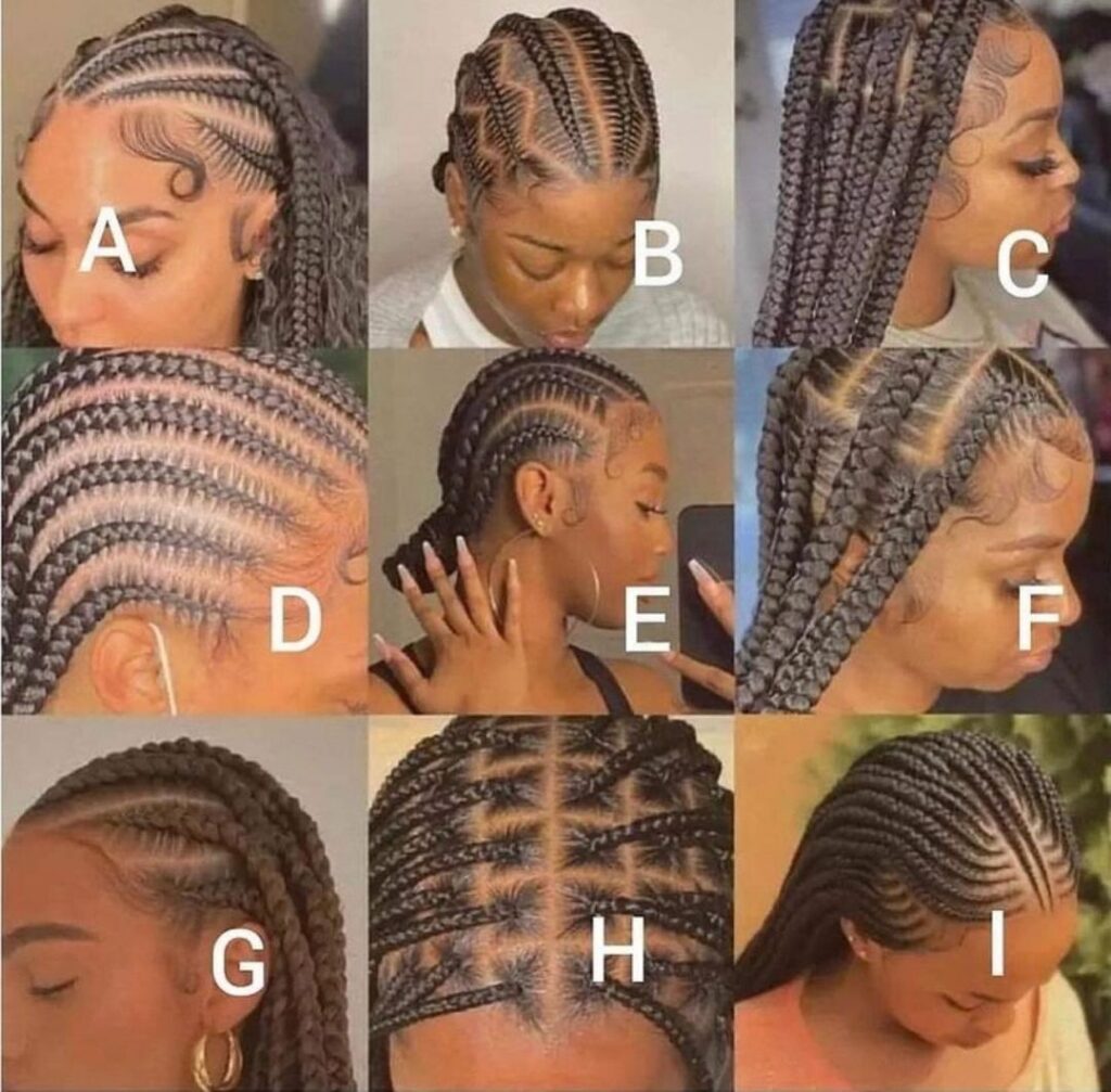 hairstyles for ladies and their names