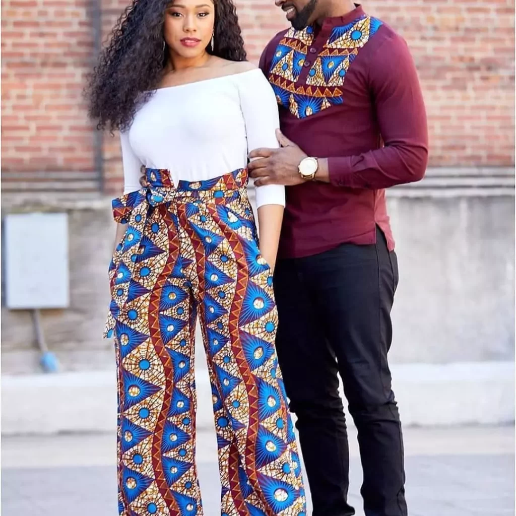 Stunning plain and pattern Ankara styles for men and women