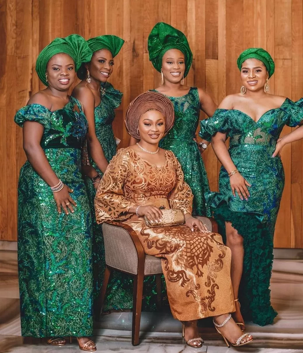 Pictures of latest Aso Ebi Styles
