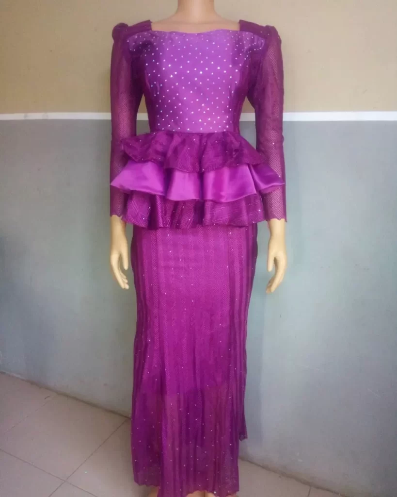Aso Ebi Skirt and Blouse Lace Styles