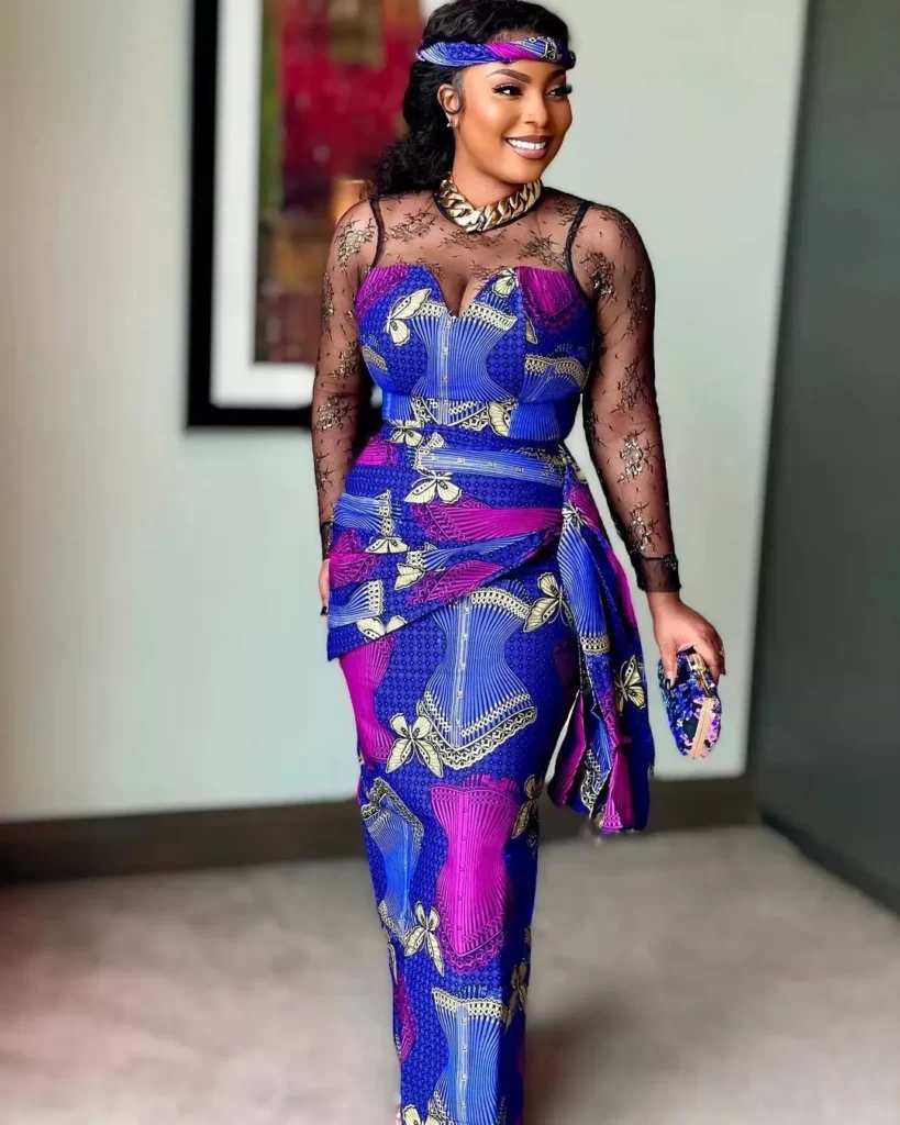 Latest clothing styles For The Bridesmaid - Ankara Styles Gown