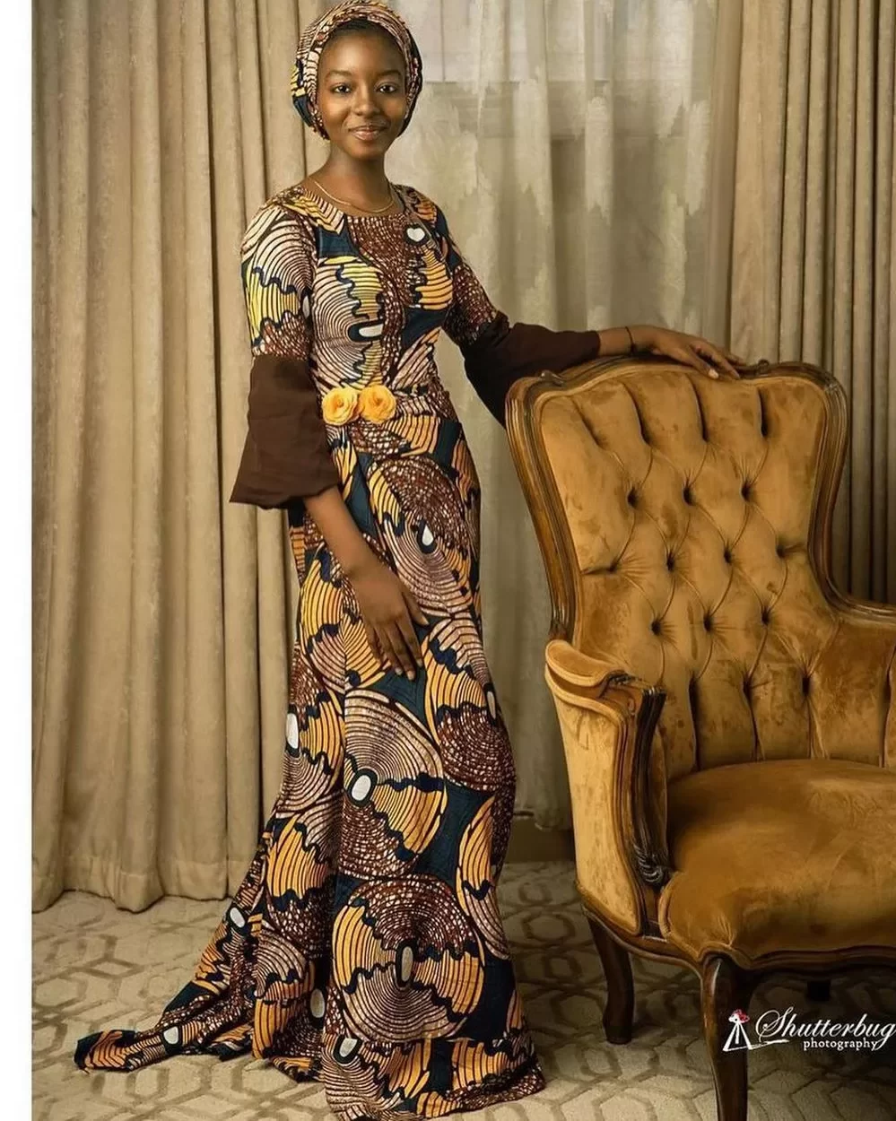 Fabulous Ankara Long Gown Styles That Rocks. - Stylish Naija