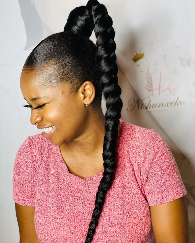 gel bolla hairstyles with braids