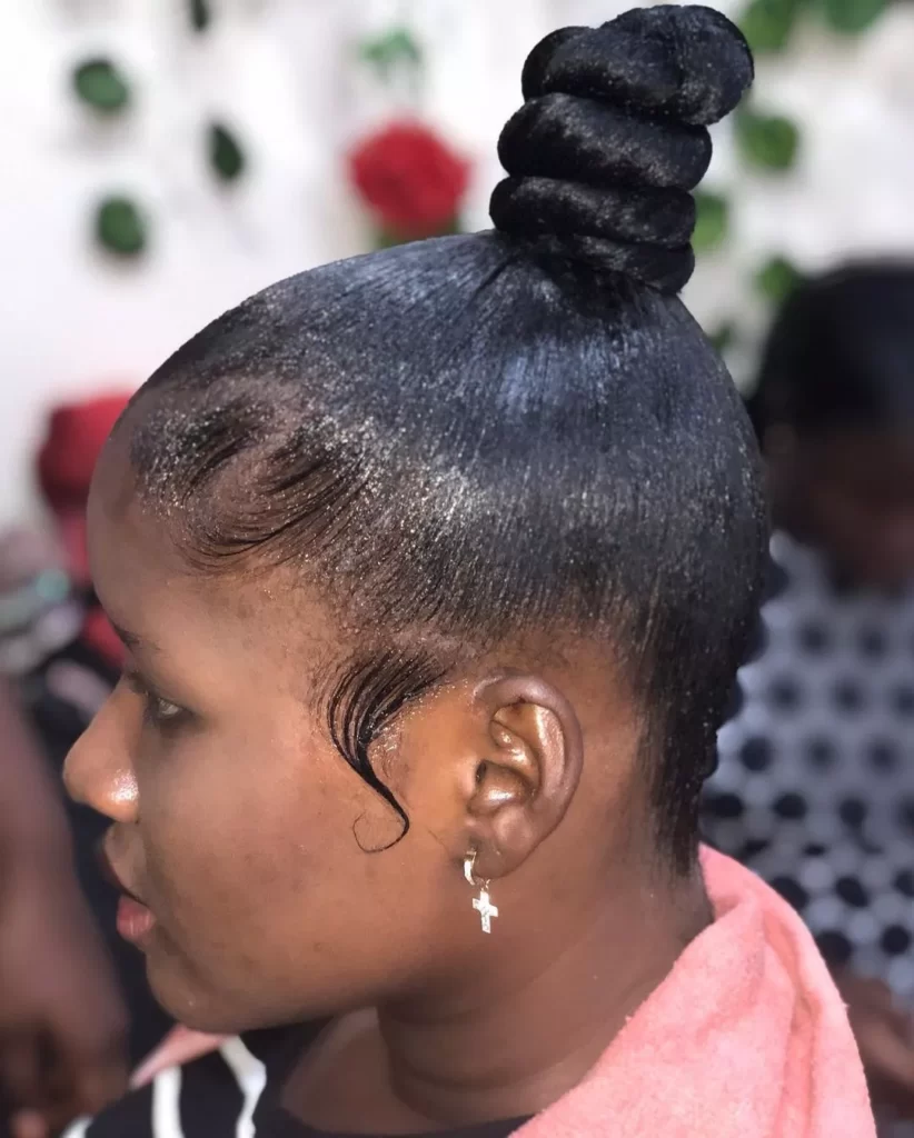 30 Best packing gel hairstyles in Nigeria 2023 (with images) - Legit.ng