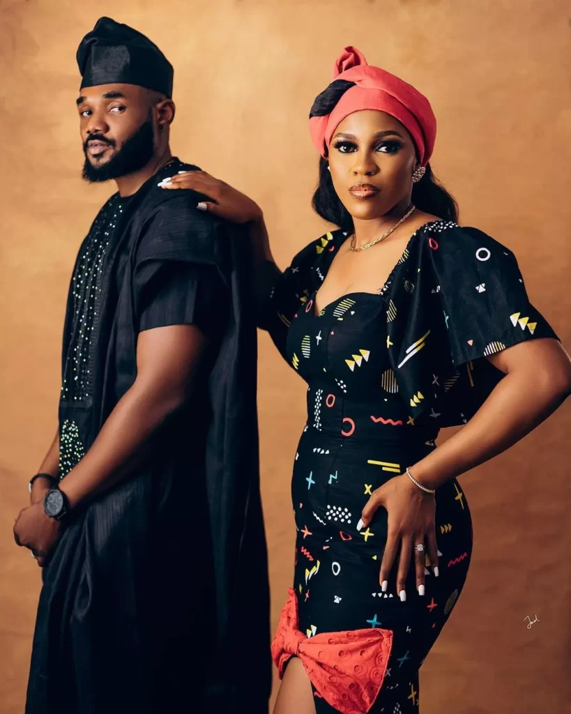 Yoruba Introduction Outfits for Couples