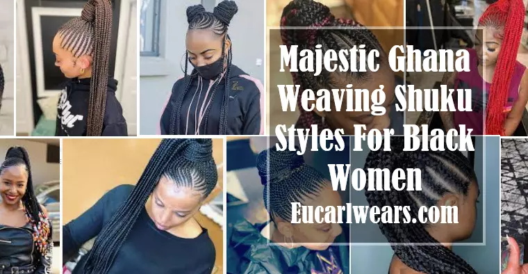 Majestic Ghana Weaving Shuku Styles For Black Women