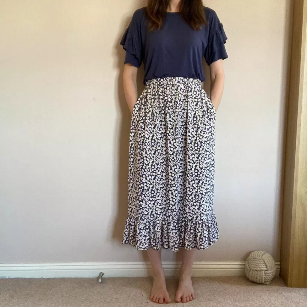 How to wear midi skirts