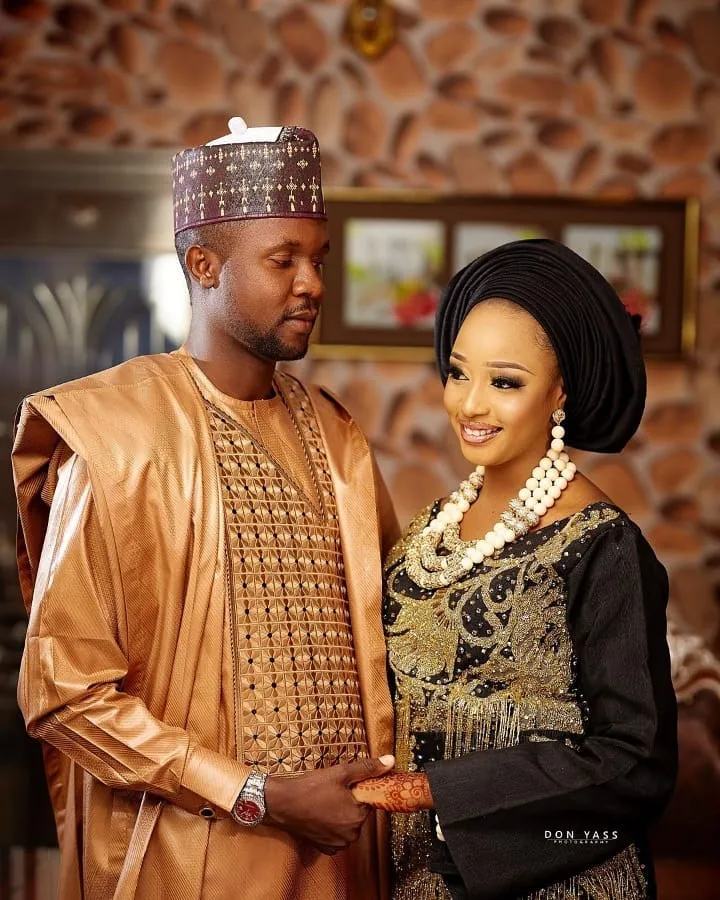 Hausa Traditional attire for couples