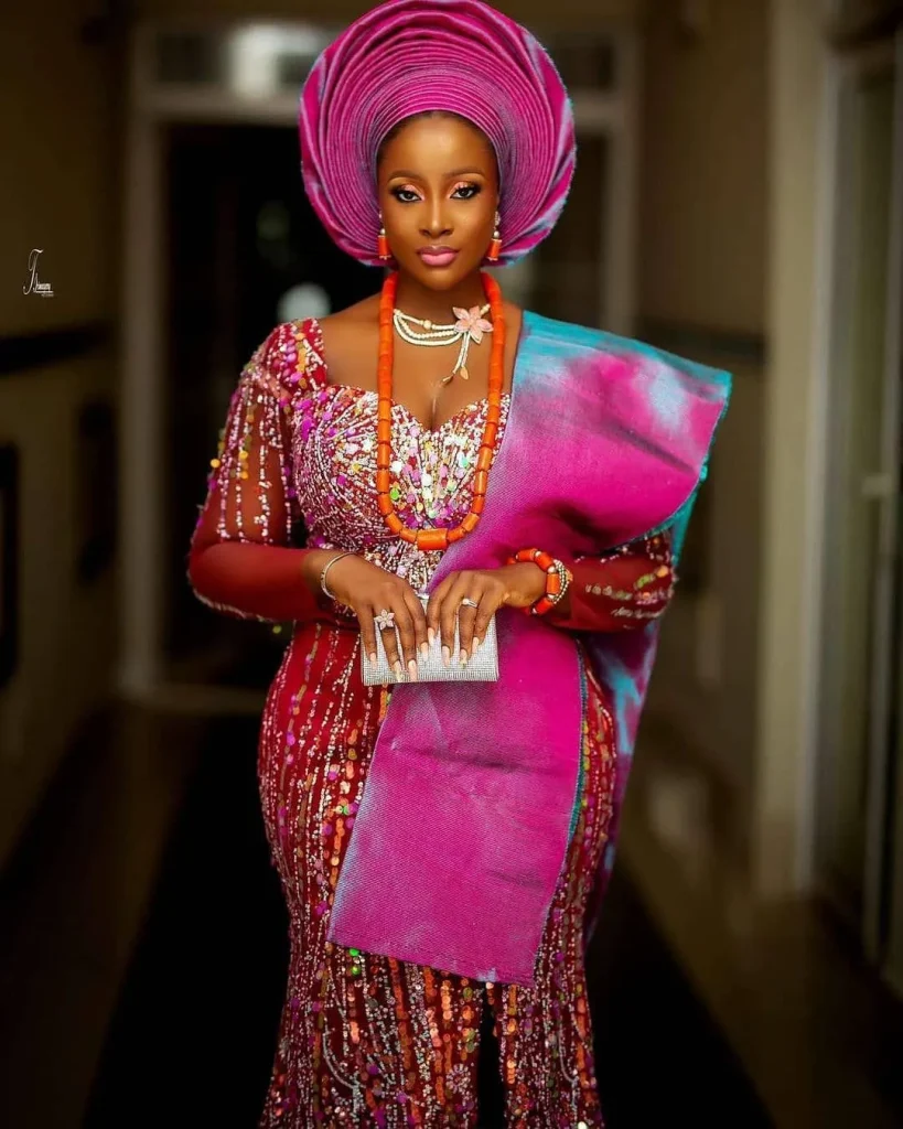 Benin traditional attire for Female