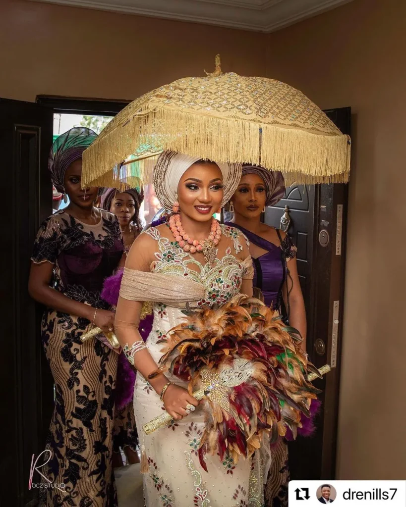 Ibibio Traditional attire for the bride and her squad