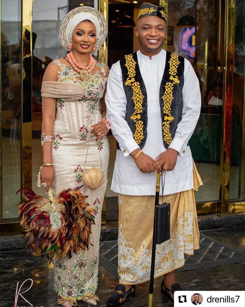 Ibibio wedding ceremony attire