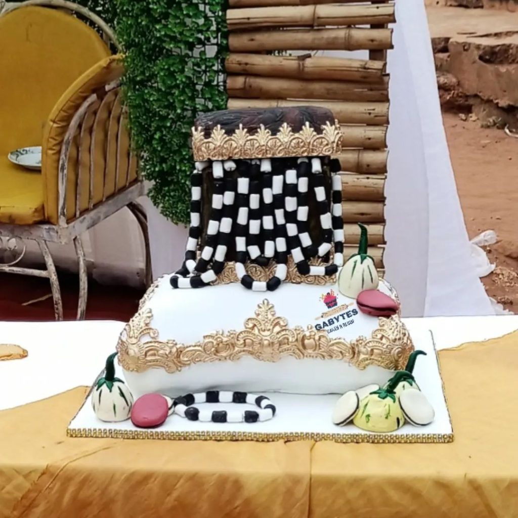 Tiv traditional marriage cake 