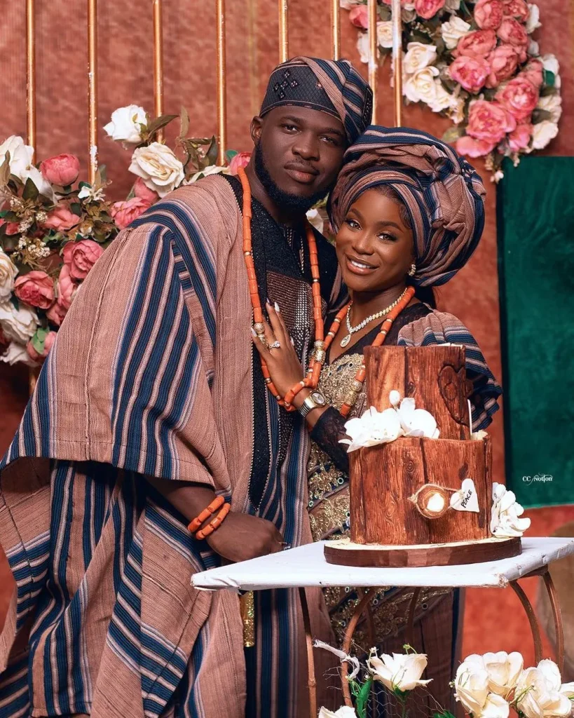 Yoruba attire for traditional marriage