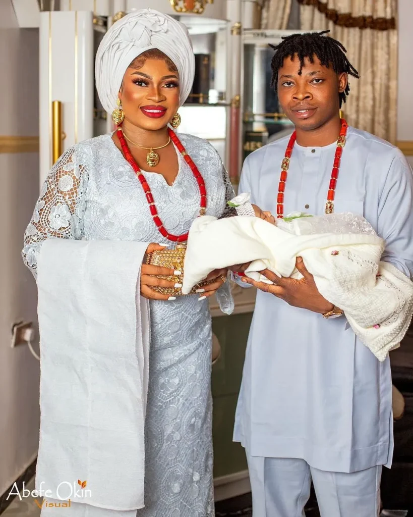 Yoruba wedding attire - Lace and Kaftan