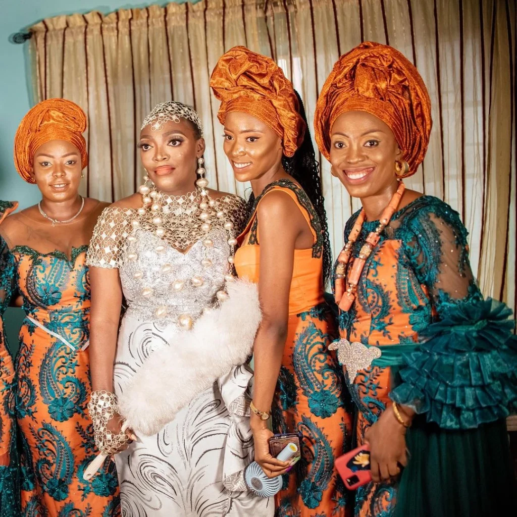 Nigerian wedding traditional attire on Instagram 