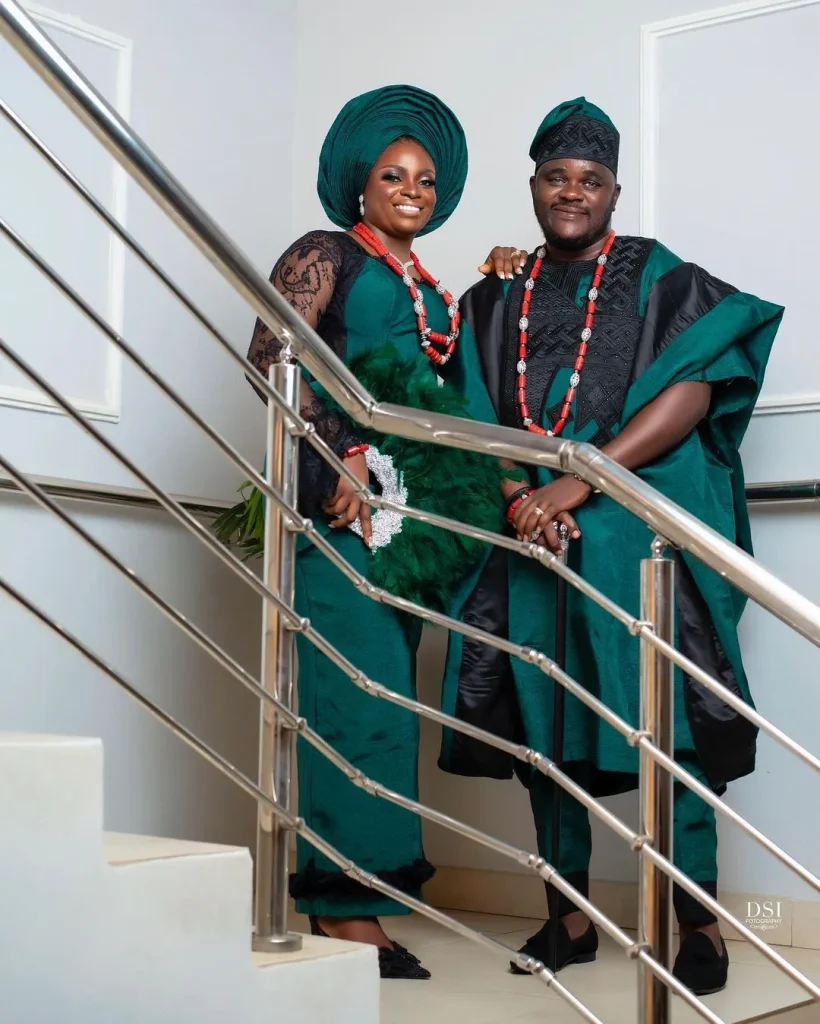 Yoruba attire for male and female