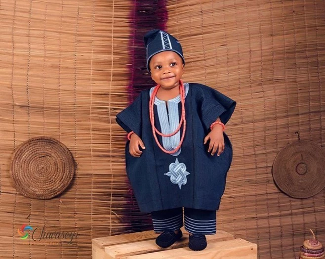 Yoruba Children On Cultural Day