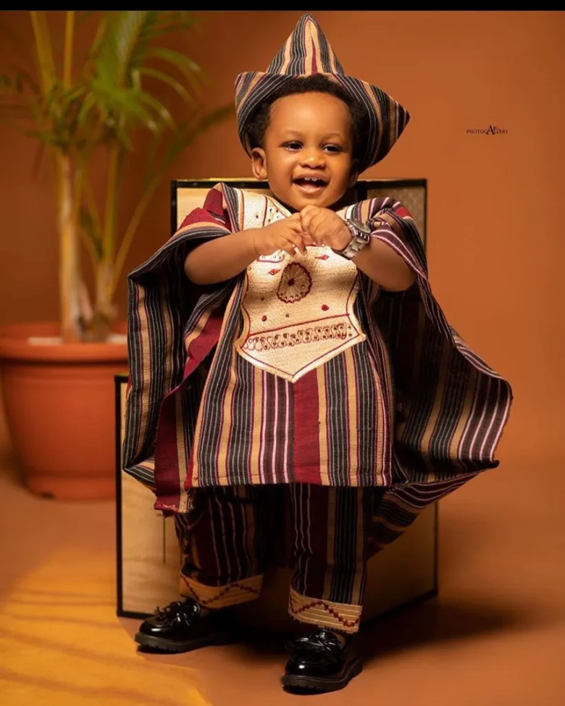 Yoruba attire for cultural day