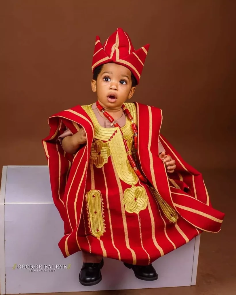 yoruba traditional attire for malechild