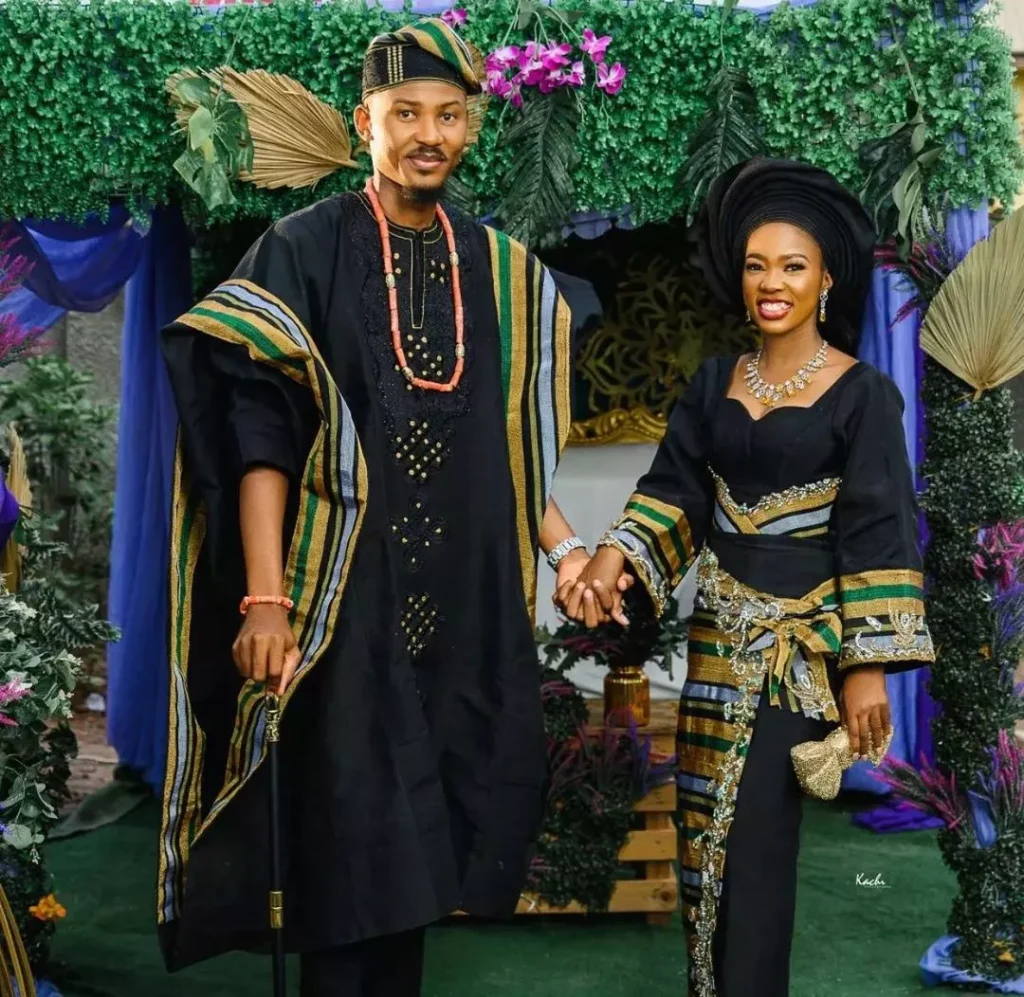 Igala yoruba Traditional wedding attire