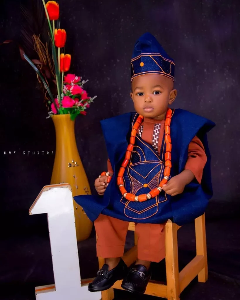 yoruba attire for male child