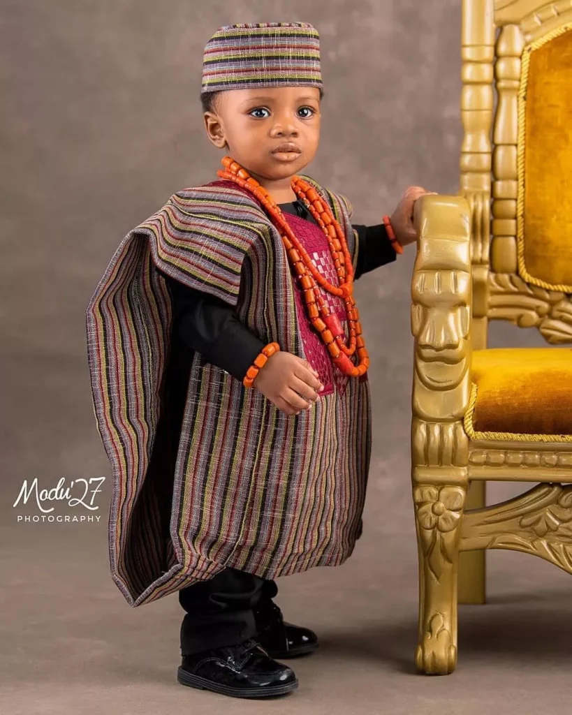 Yoruba Traditional kids wear