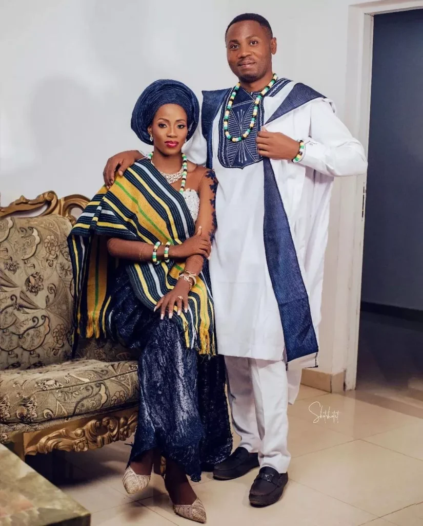 Nigerian traditional wedding clothes for brides and groom