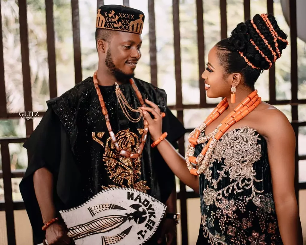 Traditional wedding igbo attire