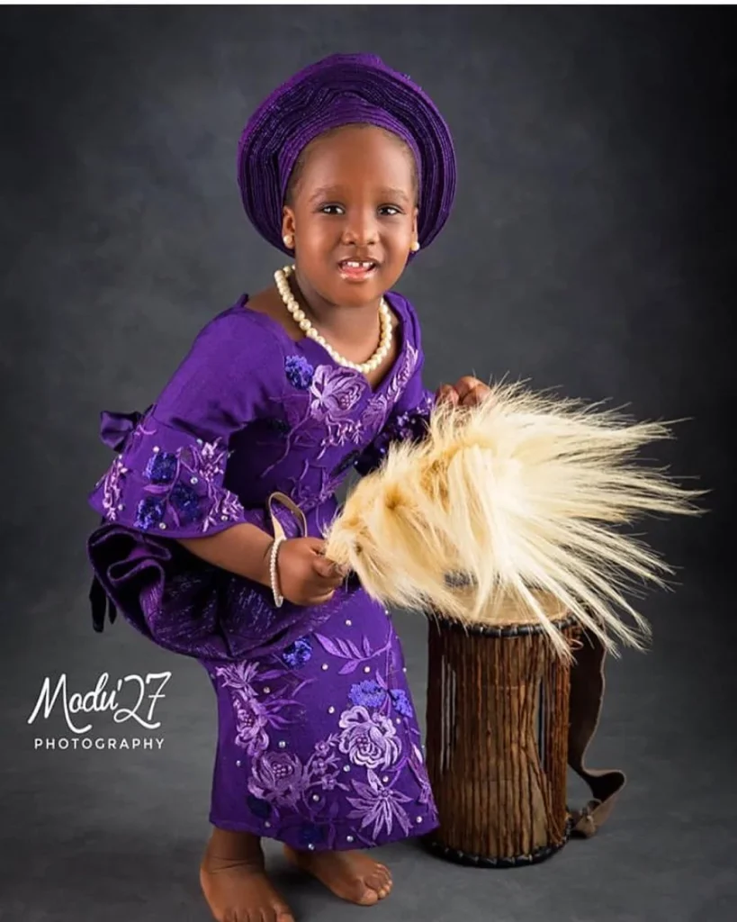 Yoruba attire for cultural day