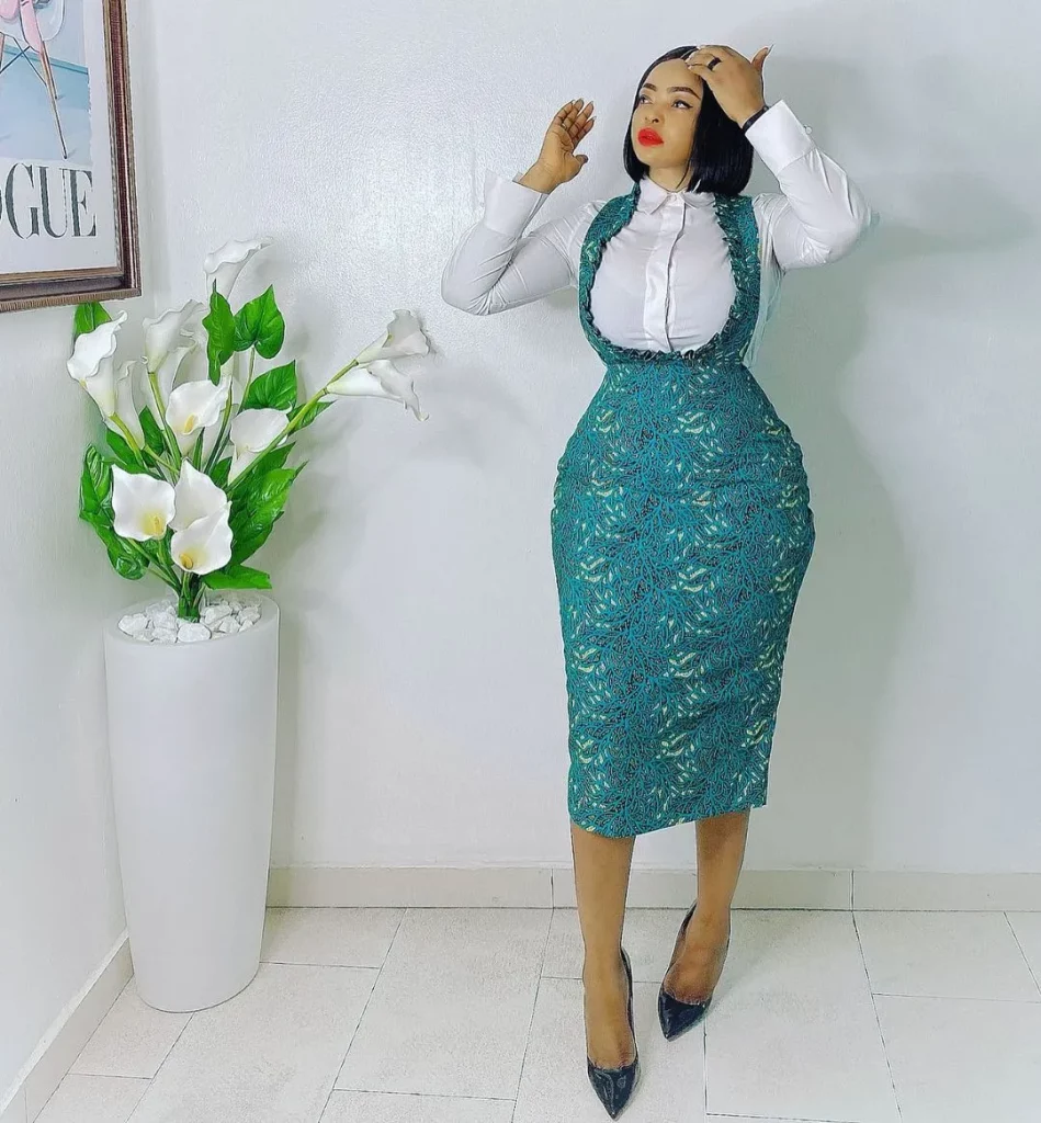 Ankara styles outlet for office wear