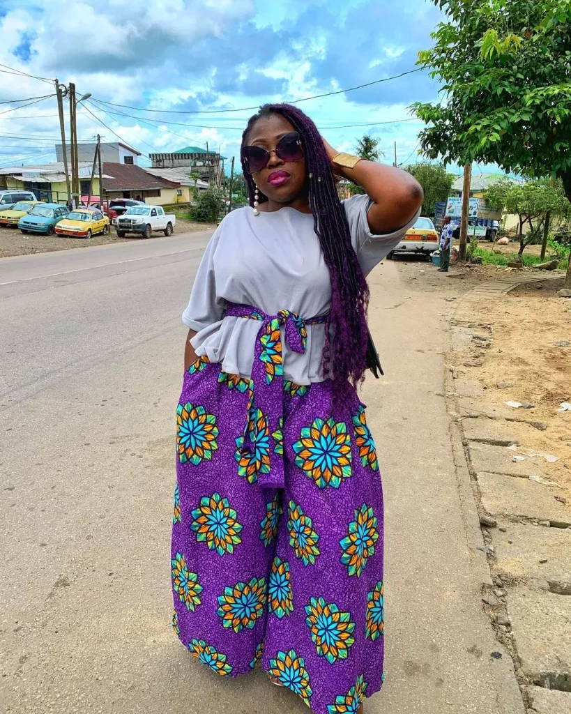 African clothing maxi pant