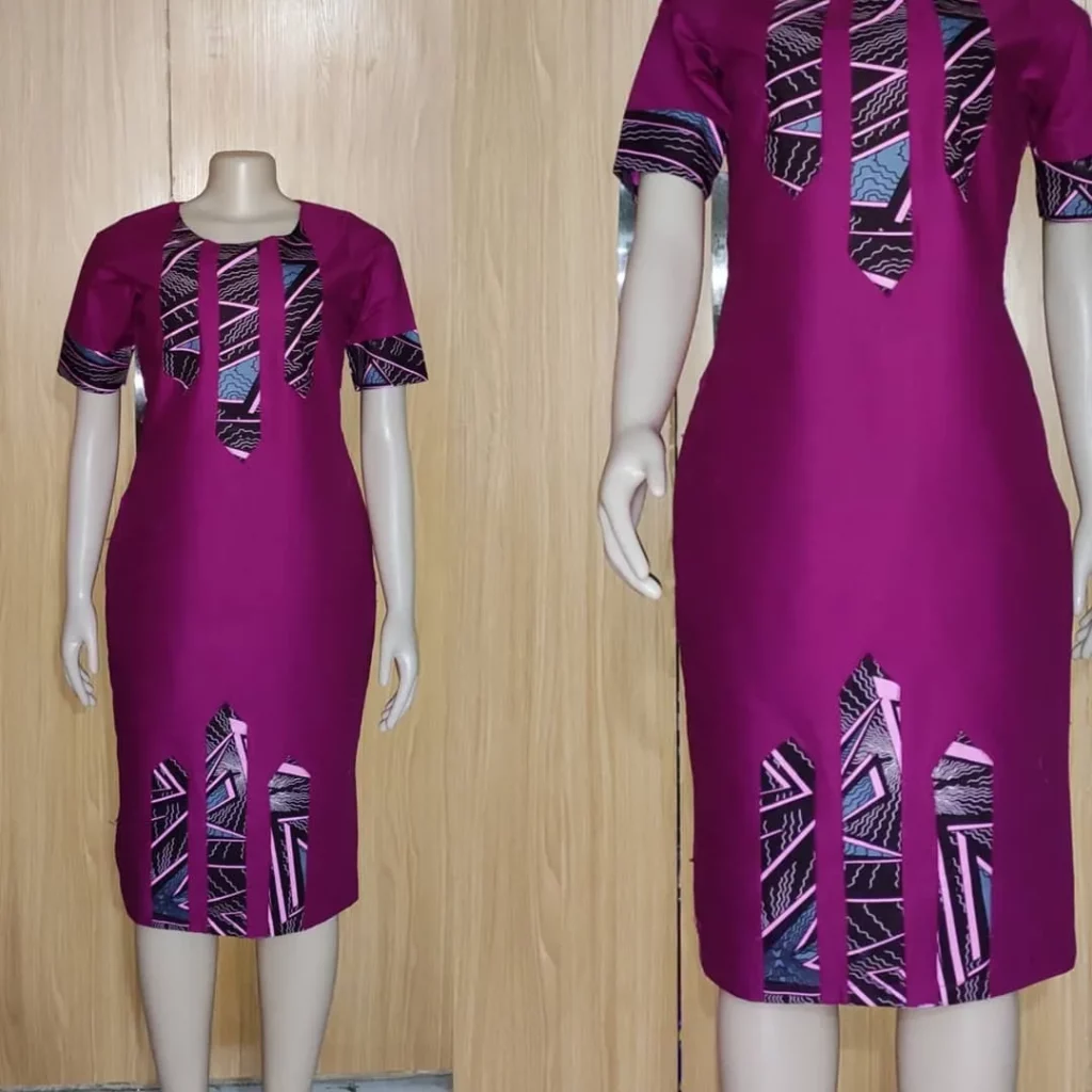 Latest Plain and Pattern Styles for Ladies in Nigeria 