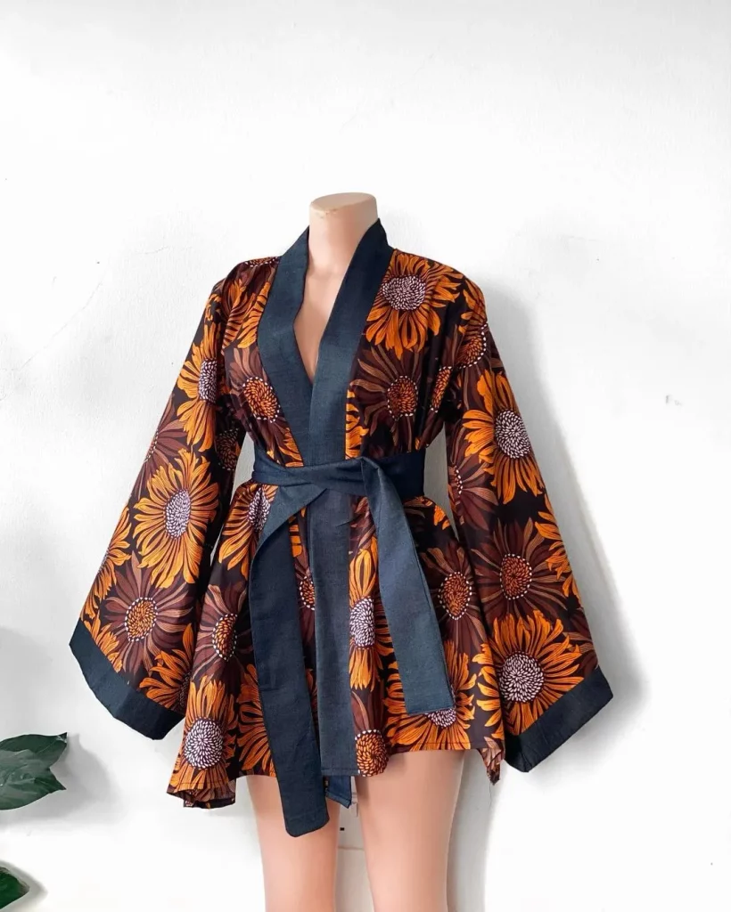 Latest Ankara kimono Styles