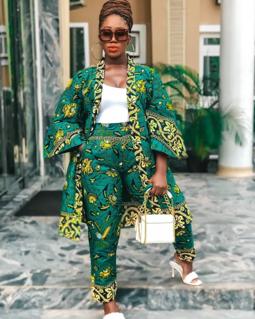 Trendy Ankara Kimono Jackets For Ladies 2023