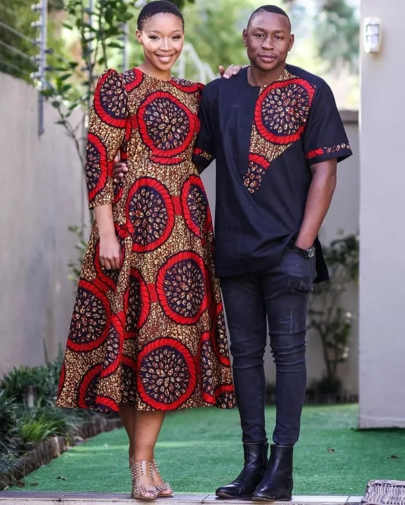 couples stunned us in matching ankara styles