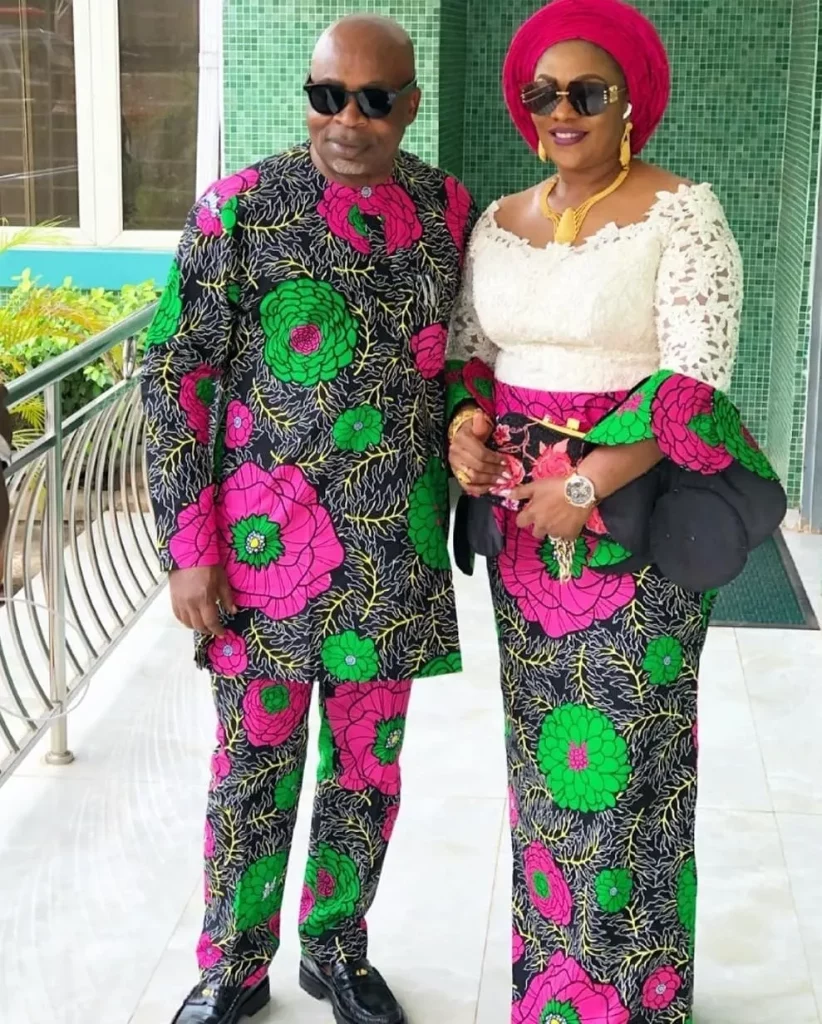 Ankara styles for husband and outlet wife