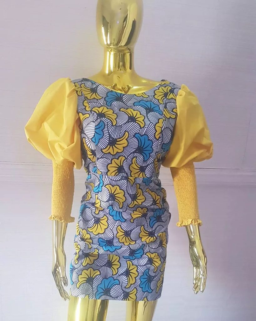 Latest Ankara Plain & Pattern Styles For Women | Stunning African Creatively styled Short Gown
