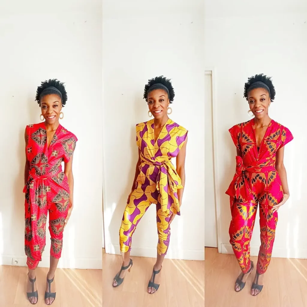 Ankara Jumpsuit and Trouser Styles 