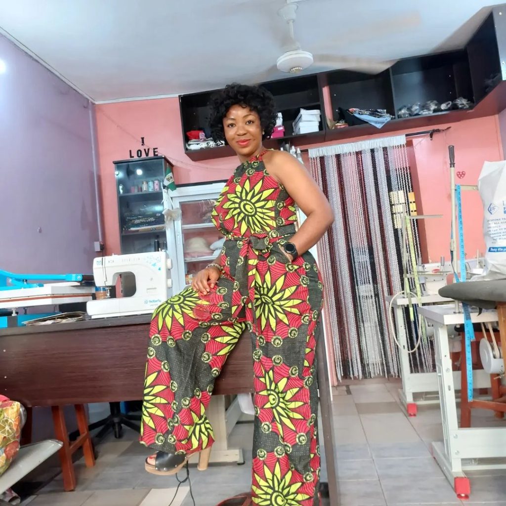 knee length latest ankara short jumpsuit styles