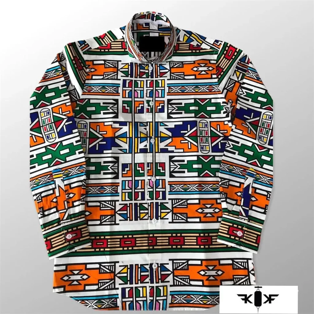 Ankara shirt Styles for guys