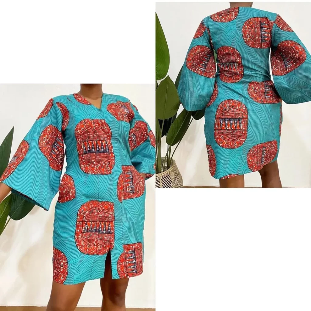 Ankara Kimono jackets is the most popular Kimono dresses in Africa 