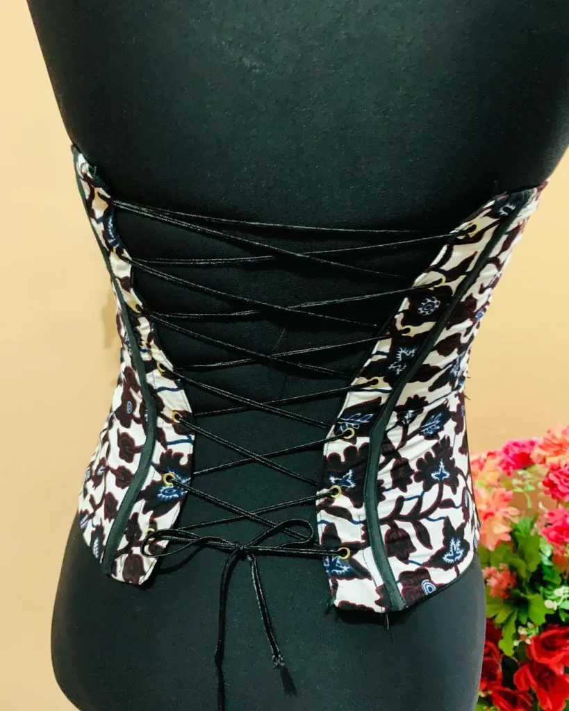 Ankara corset top Styles