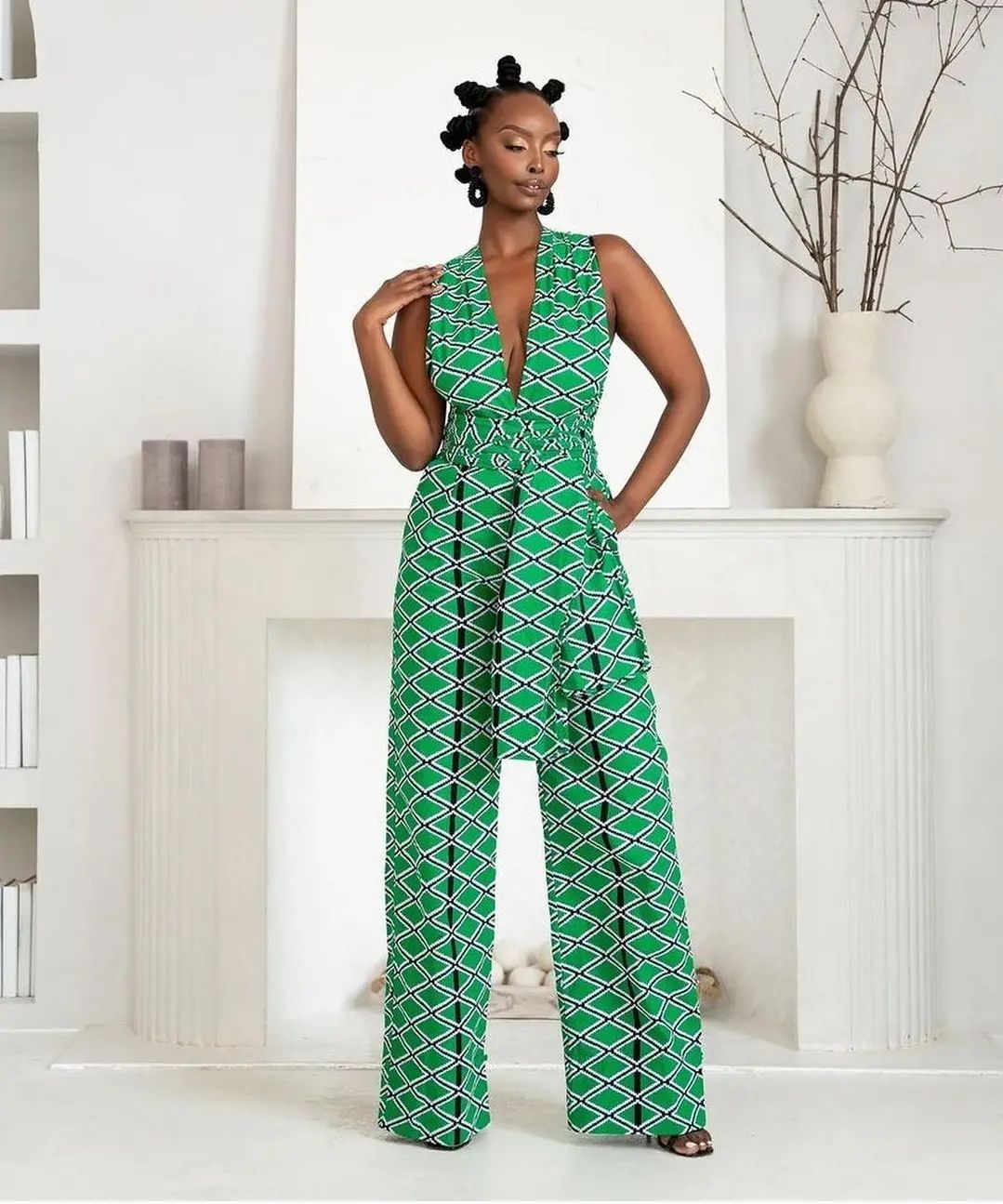 Latest Ankara Jumpsuit Styles For Ladies 2024 Eucarl Wears