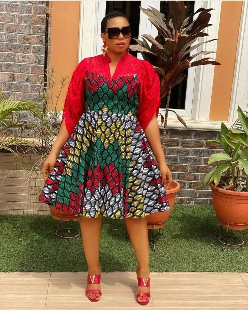 Ankara office hotsell wear designs