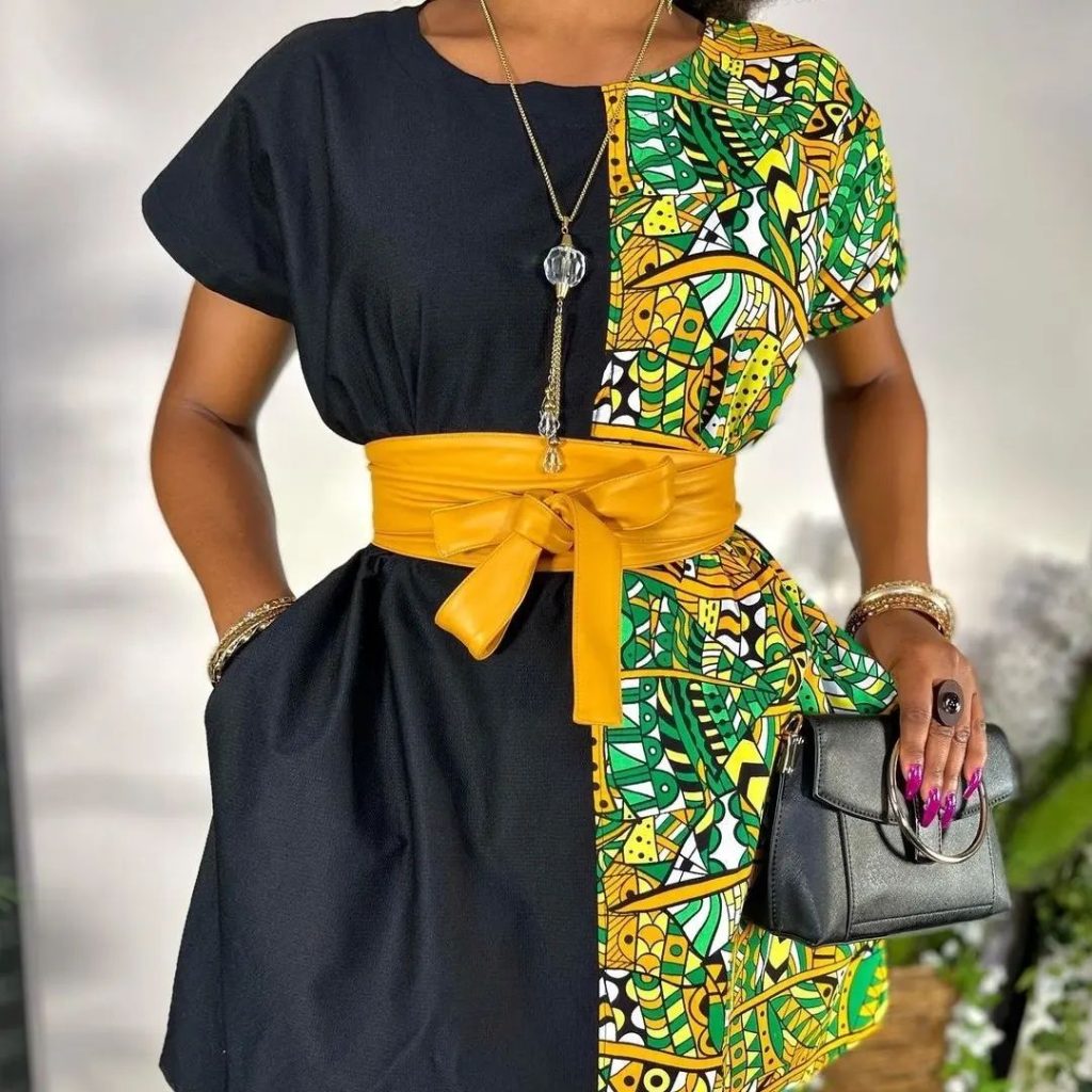 
Plain And Pattern Styles: African Fashion 