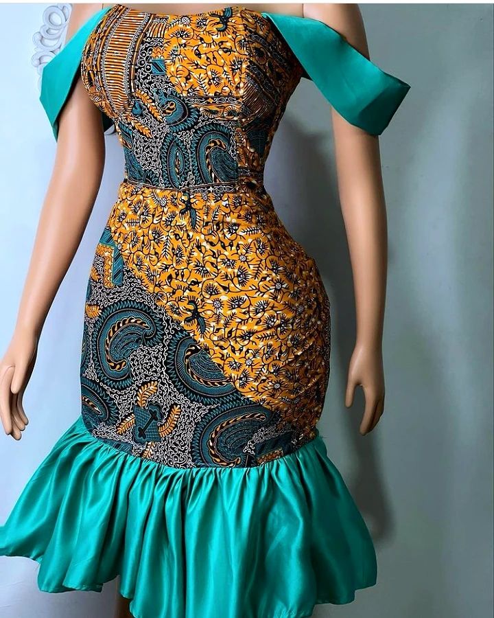 plain and pattern gown | Olist Women's Ecco Other For Sale In Nigeria