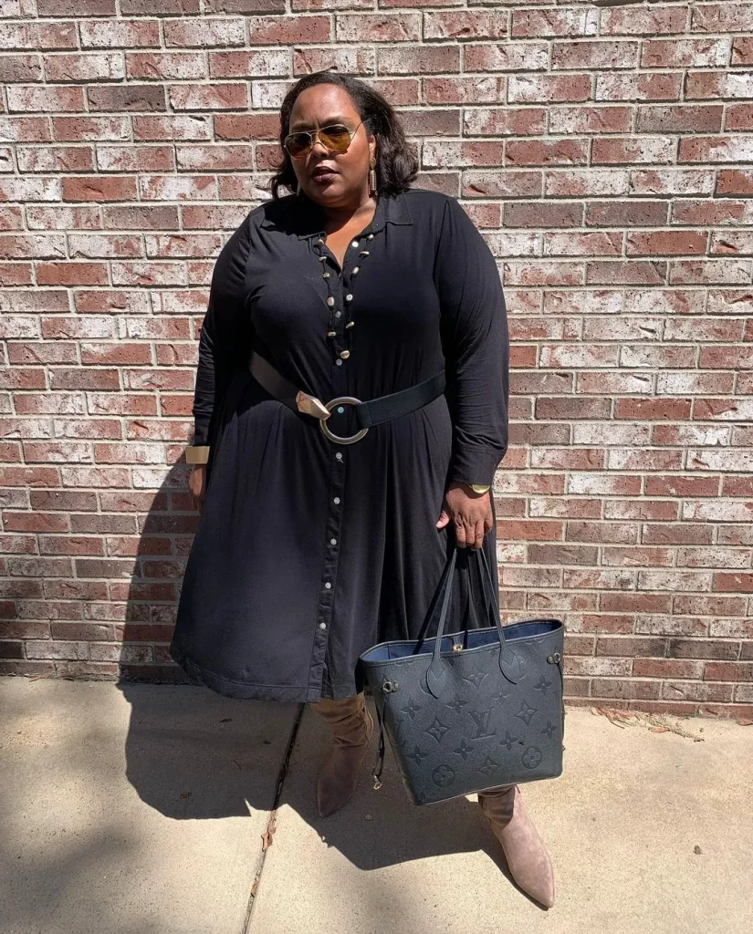 plus size shirt dress