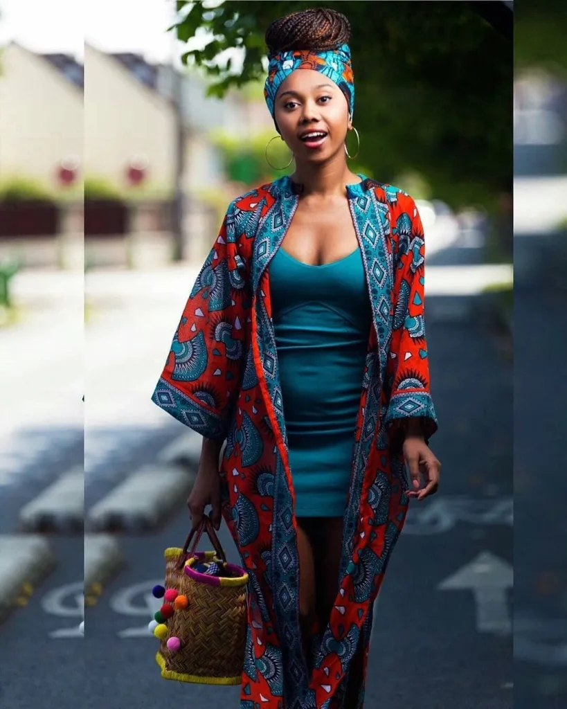 30 Ankara Kimono Jackets For Every Fashionista - AFROCOSMOPOLITAN