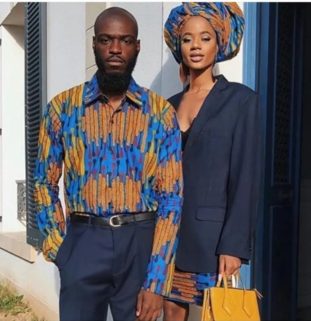 African Attire for couples 