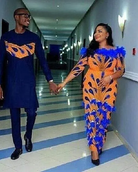 Ankara Styles For Couples And Pre-Wedding Photoshoots